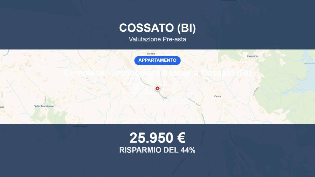 appartamento in vendita a Cossato in zona Ronco