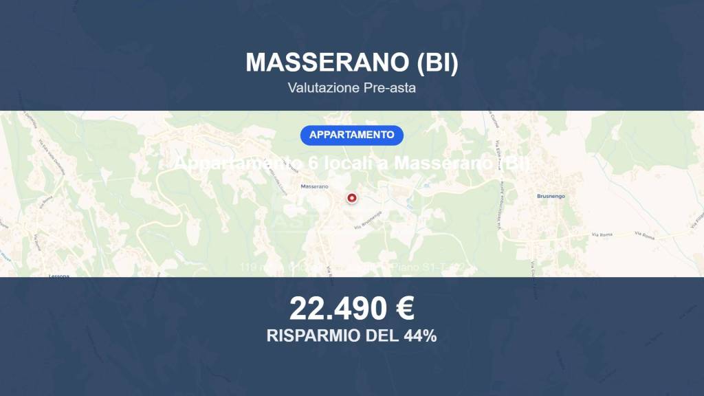 appartamento in vendita a Masserano
