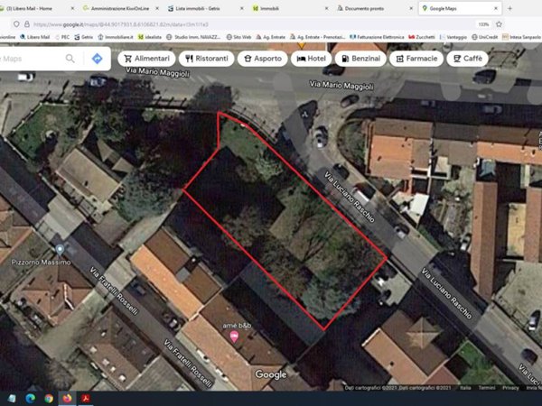 terreno agricolo in vendita ad Alessandria in zona Cabanette