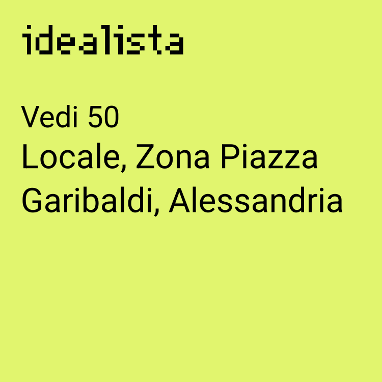 locale commerciale in vendita ad Alessandria in zona Piazza Garibaldi