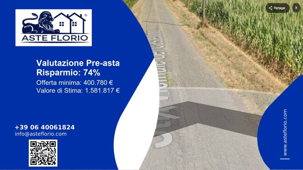 terreno agricolo in vendita ad Alessandria in zona Valmadonna