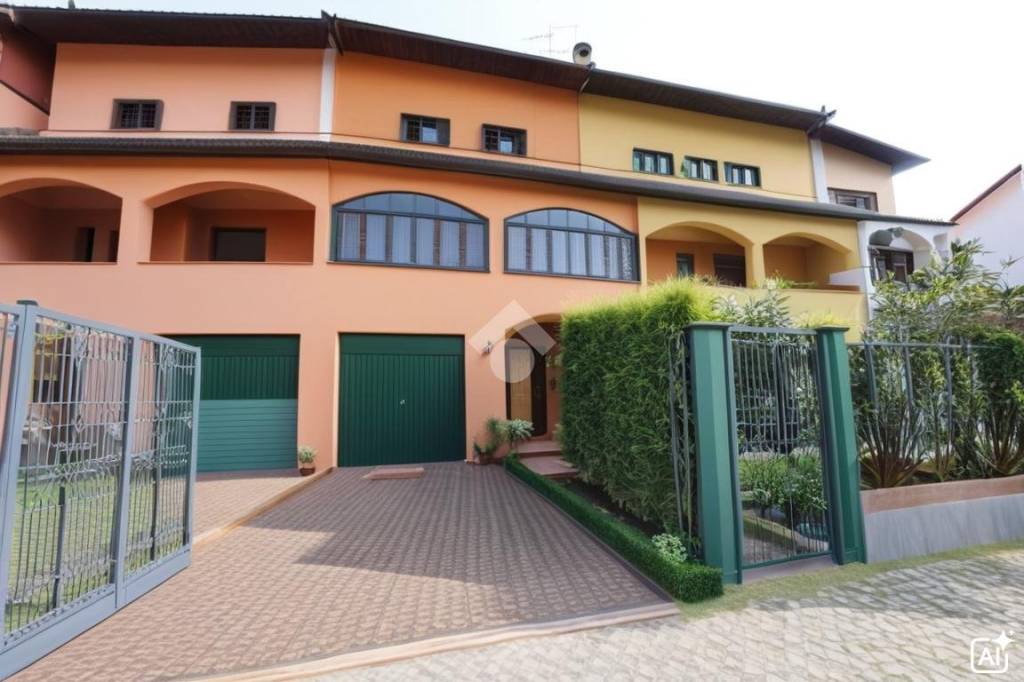 casa indipendente in vendita ad Alessandria in zona Casalbagliano