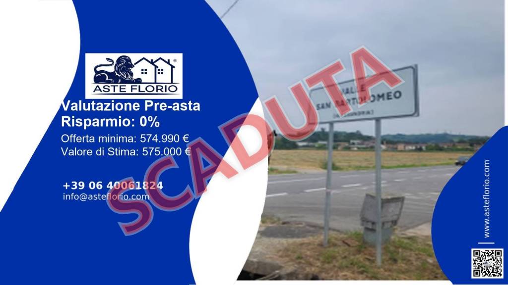 terreno edificabile in vendita ad Alessandria in zona Valle San Bartolomeo