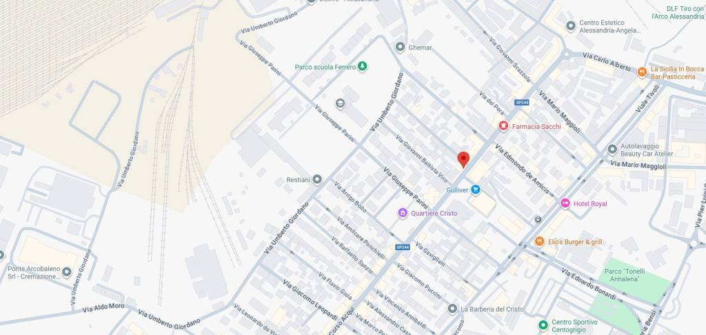 locale commerciale in vendita ad Alessandria in zona Il Cristo