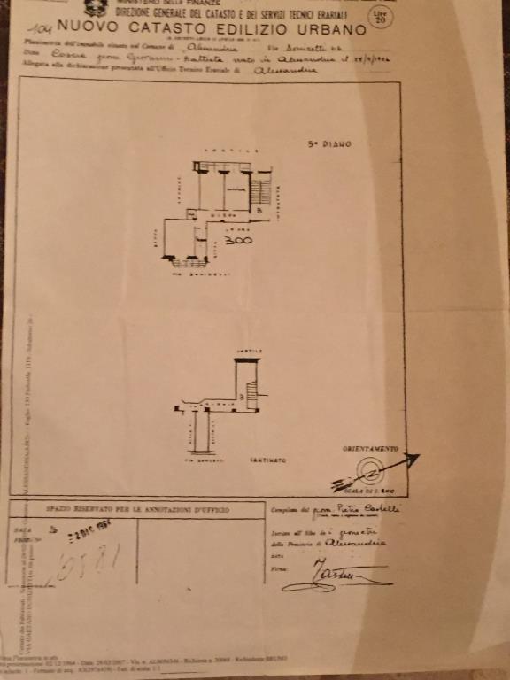 appartamento in vendita ad Alessandria in zona Centro Città