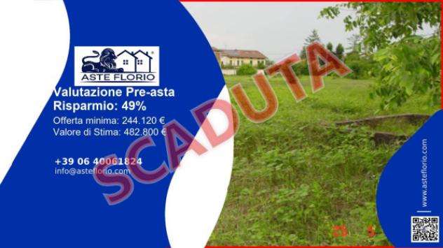 terreno edificabile in vendita ad Alessandria in zona Cantalupo