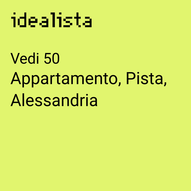 appartamento in vendita ad Alessandria in zona zona Pista