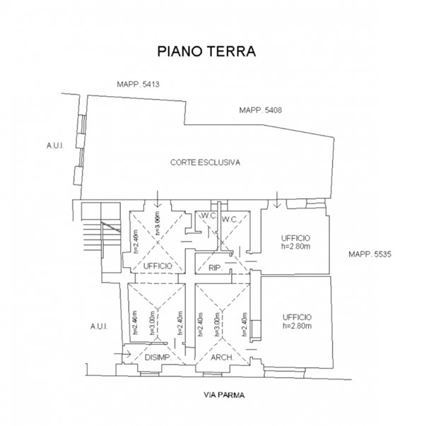 ufficio in vendita ad Alessandria in zona Centro Città