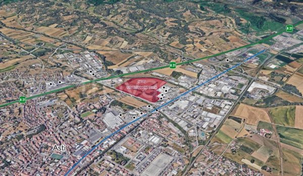 terreno edificabile in vendita ad Alessandria in zona Il Cristo