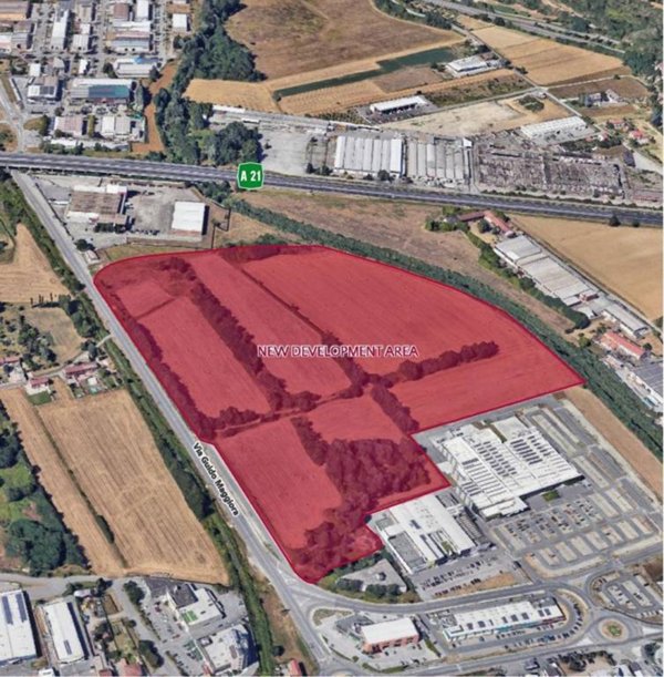 terreno edificabile in vendita ad Alessandria in zona Il Cristo