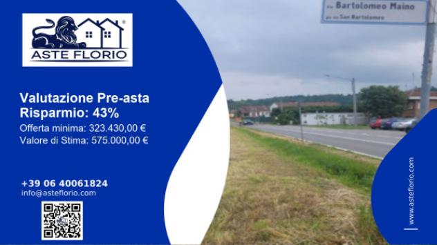 terreno edificabile in vendita ad Alessandria in zona Valle San Bartolomeo