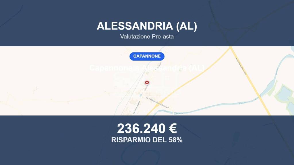 terreno edificabile in vendita ad Alessandria in zona Cantalupo
