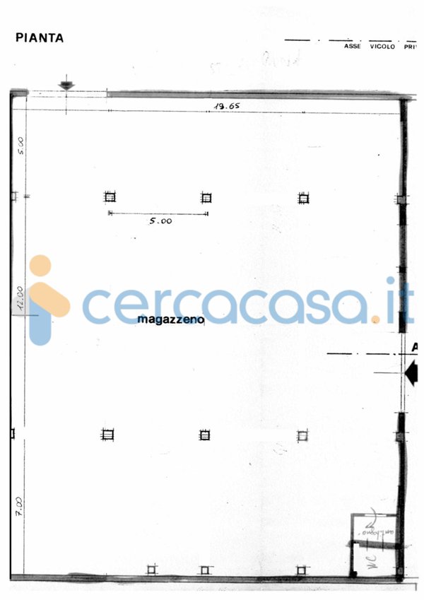 ufficio in vendita ad Alessandria in zona Orti