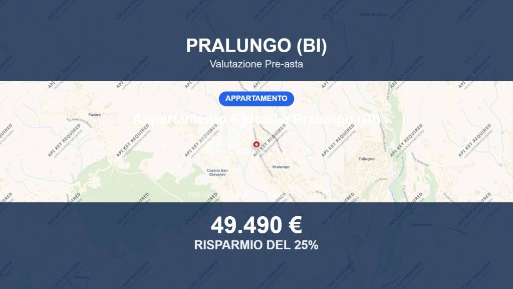 appartamento in vendita a Pralungo