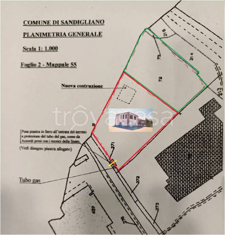 terreno agricolo in vendita a Sandigliano