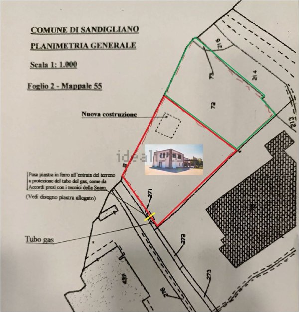 terreno in vendita a Sandigliano