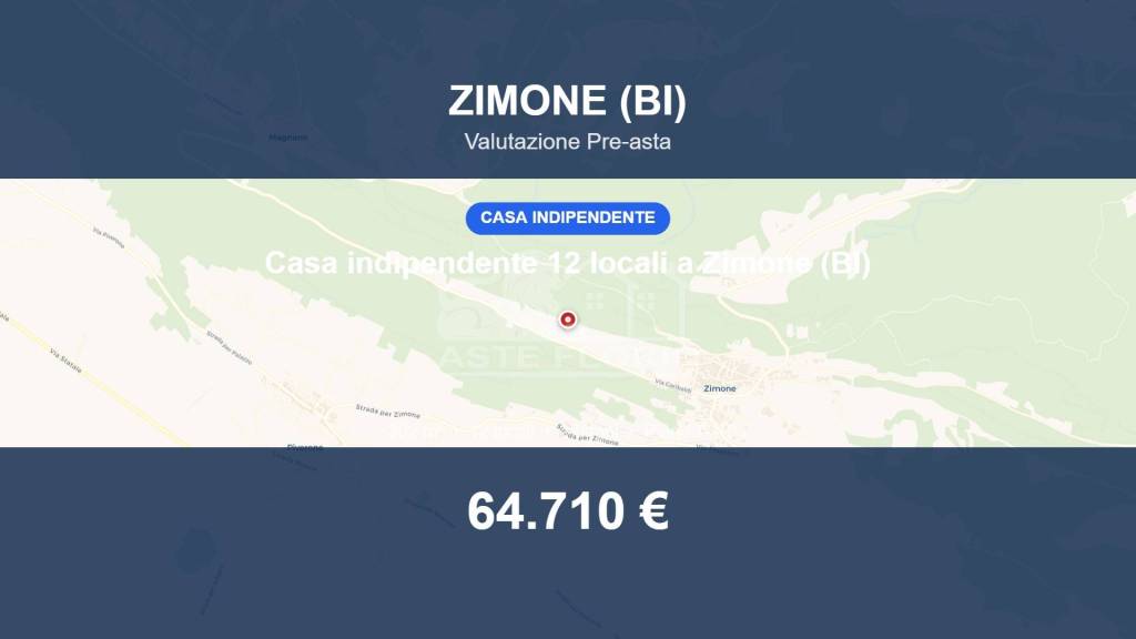 casa indipendente in vendita a Zimone