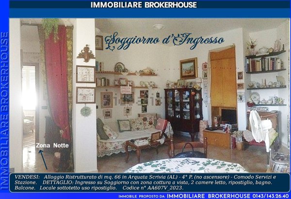 appartamento in vendita ad Arquata Scrivia