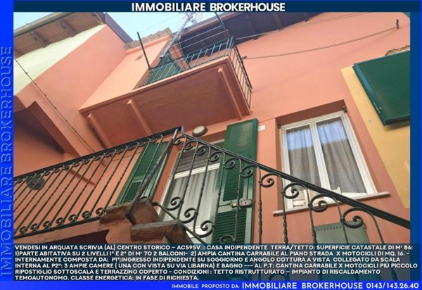 casa indipendente in vendita ad Arquata Scrivia