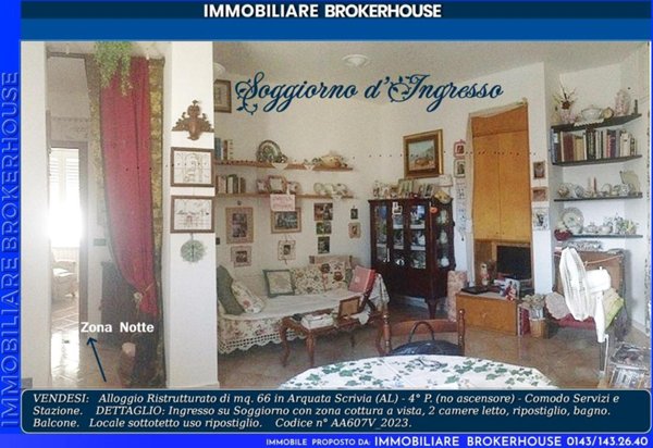 appartamento in vendita ad Arquata Scrivia