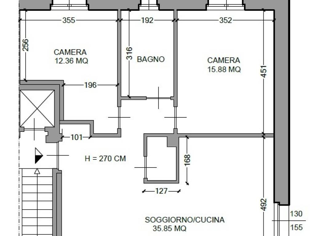 appartamento in vendita ad Arquata Scrivia