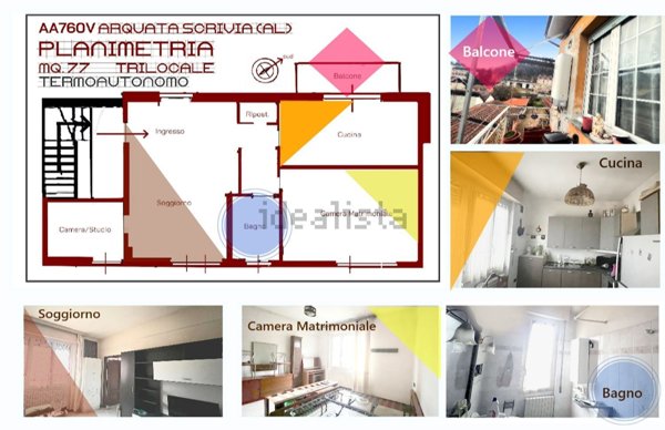 appartamento in vendita ad Arquata Scrivia