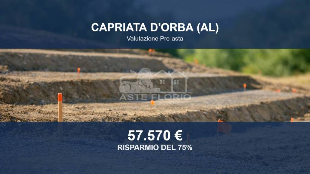 terreno edificabile in vendita a Capriata d'Orba