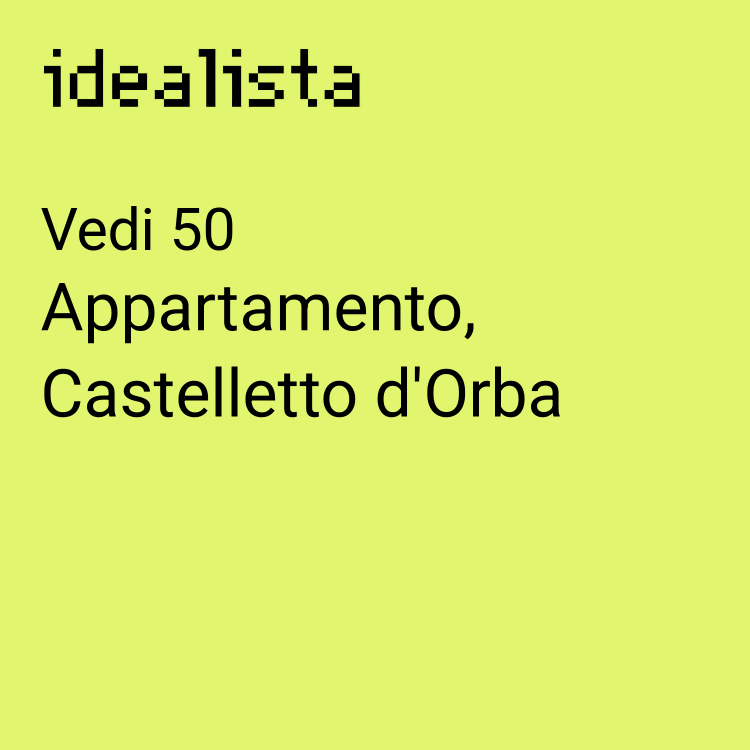 appartamento in vendita a Castelletto d'Orba