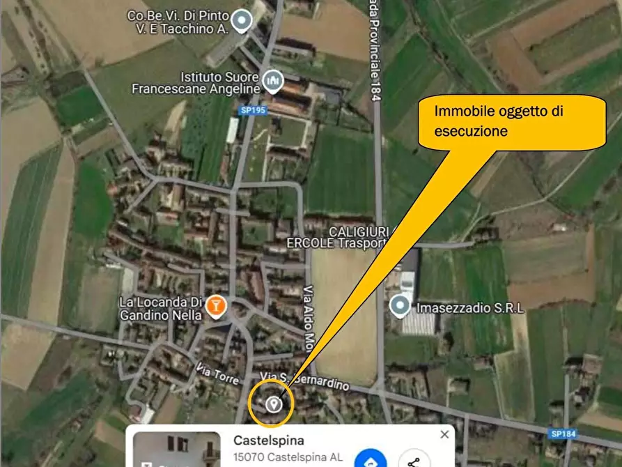 appartamento in vendita a Castelspina