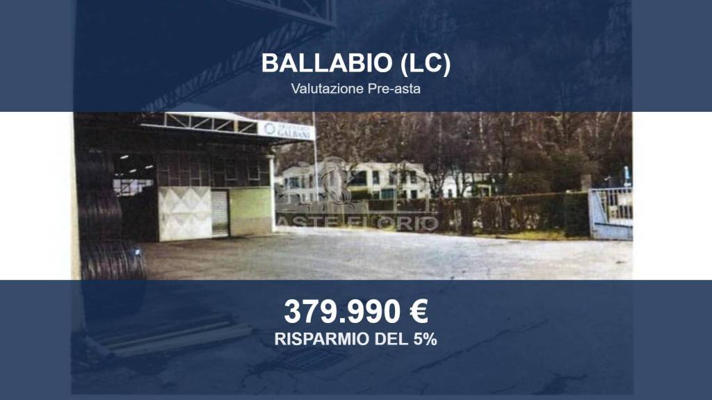 locale commerciale in vendita a Ballabio