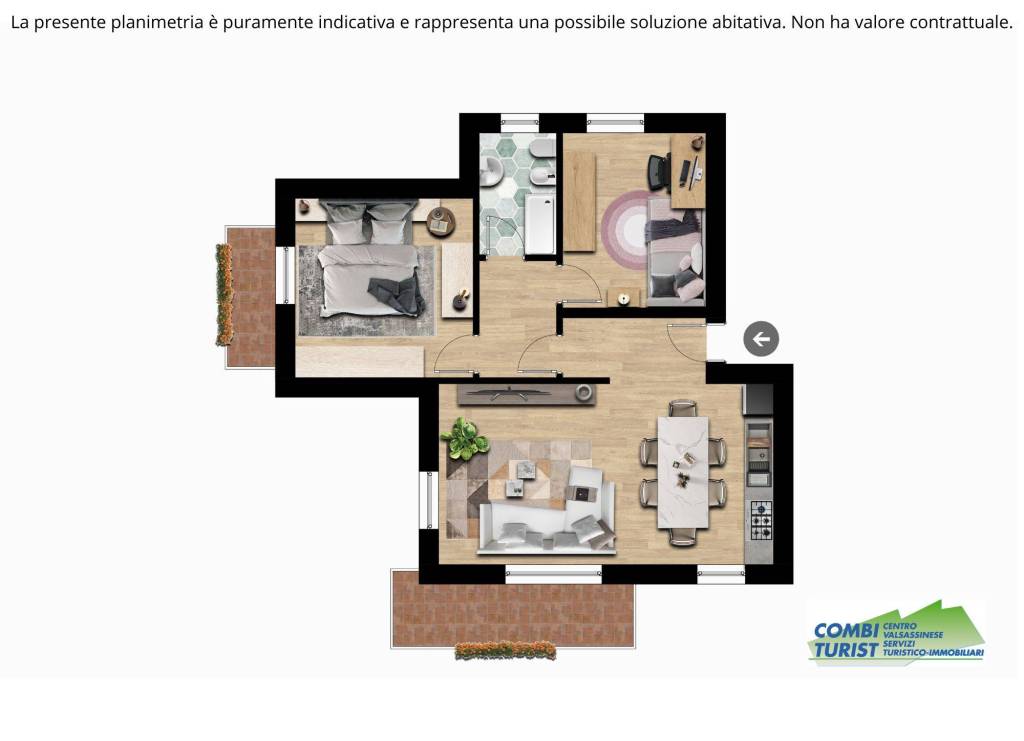 appartamento in vendita a Barzio in zona Concenedo