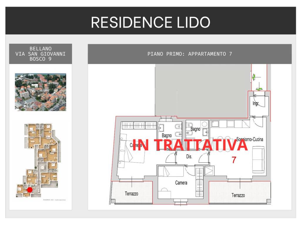 appartamento in vendita a Bellano