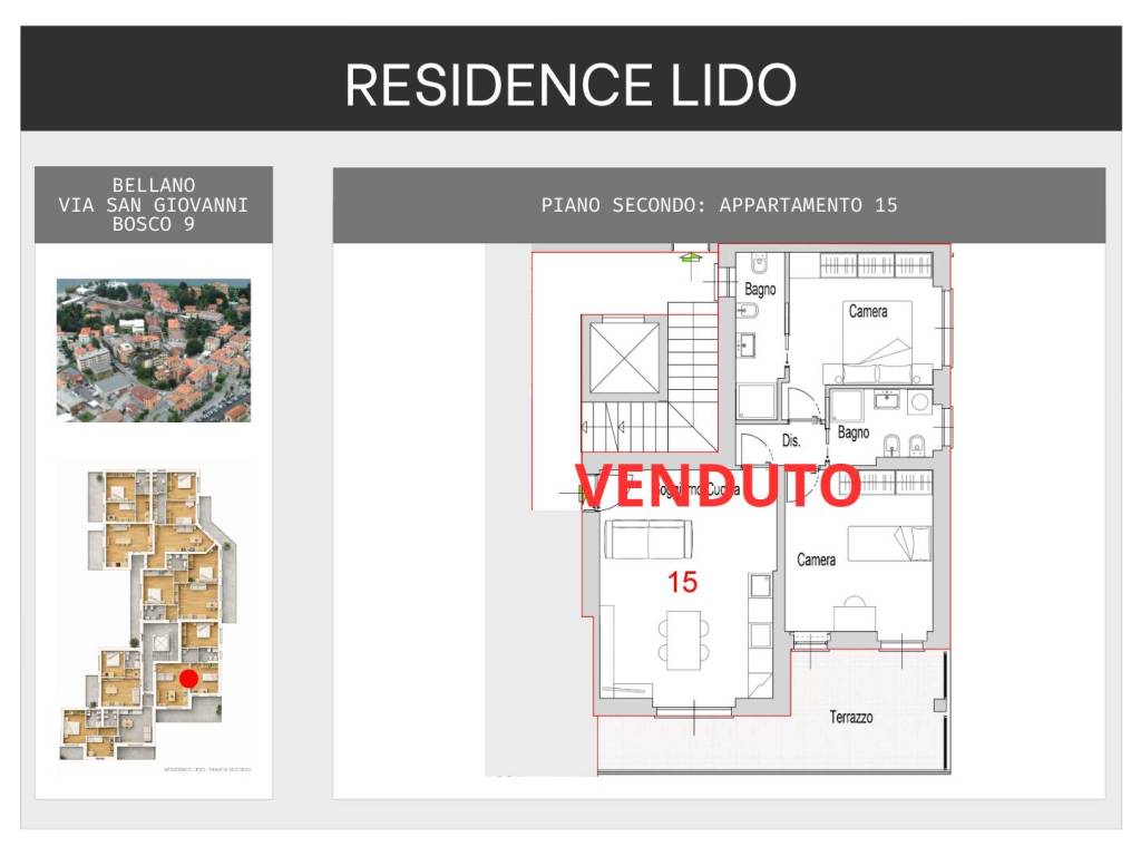 appartamento in vendita a Bellano