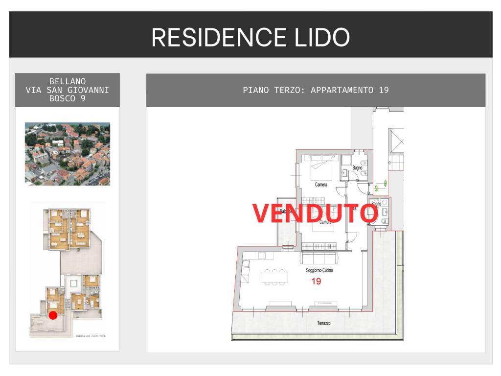appartamento in vendita a Bellano