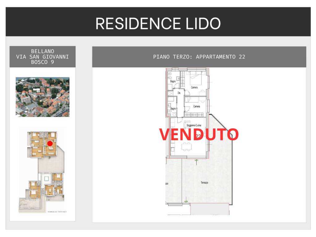 appartamento in vendita a Bellano