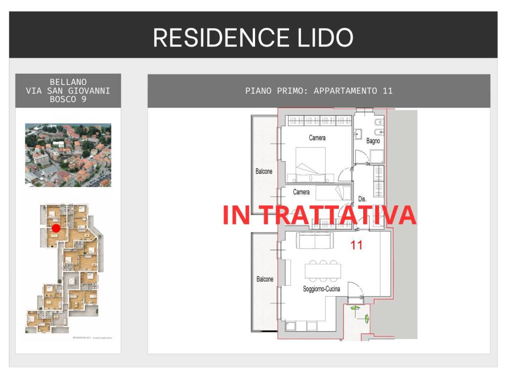 appartamento in vendita a Bellano