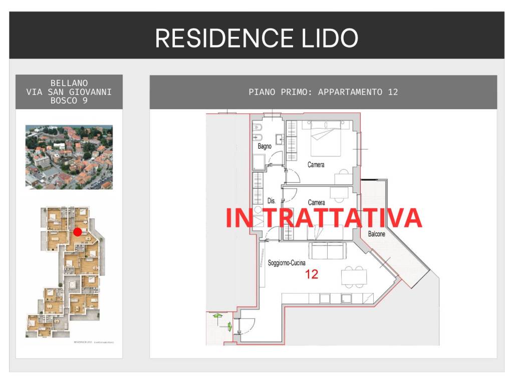 appartamento in vendita a Bellano