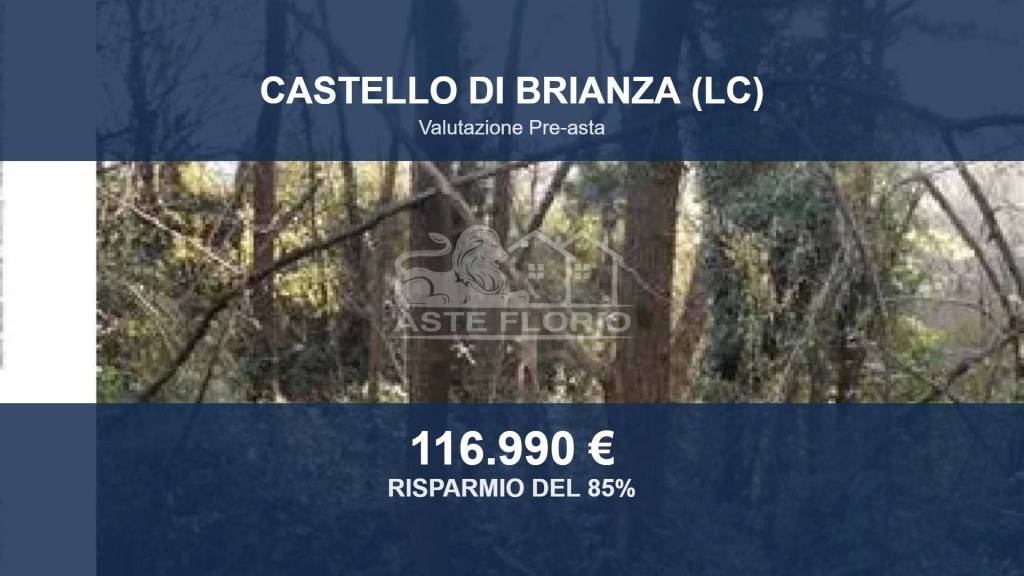 terreno edificabile in vendita a Castello di Brianza in zona Cologna