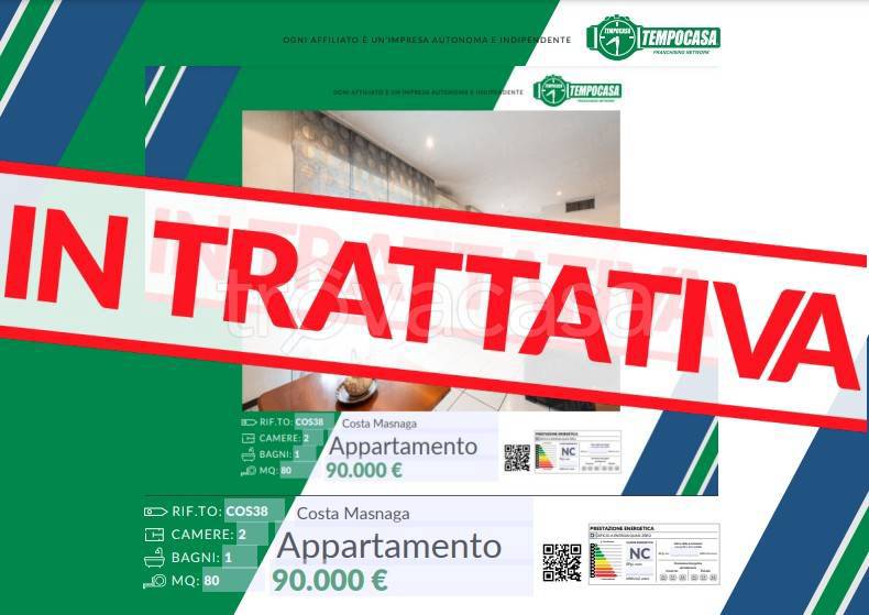 appartamento in vendita a Costa Masnaga