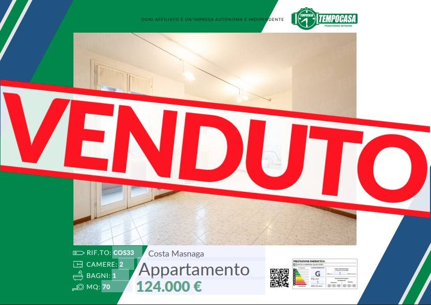 appartamento in vendita a Costa Masnaga