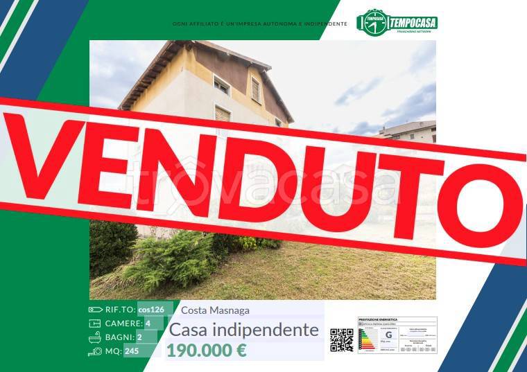 casa indipendente in vendita a Costa Masnaga