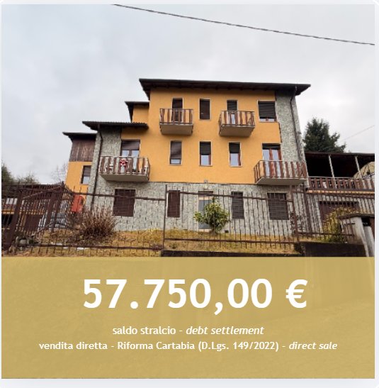 appartamento in vendita a Cremeno
