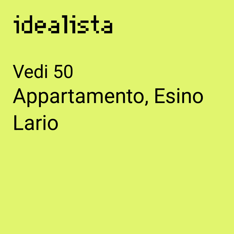 appartamento in vendita ad Esino Lario