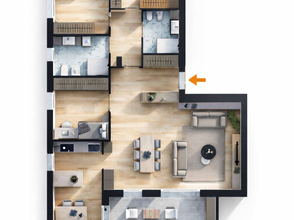 appartamento in vendita a Galbiate