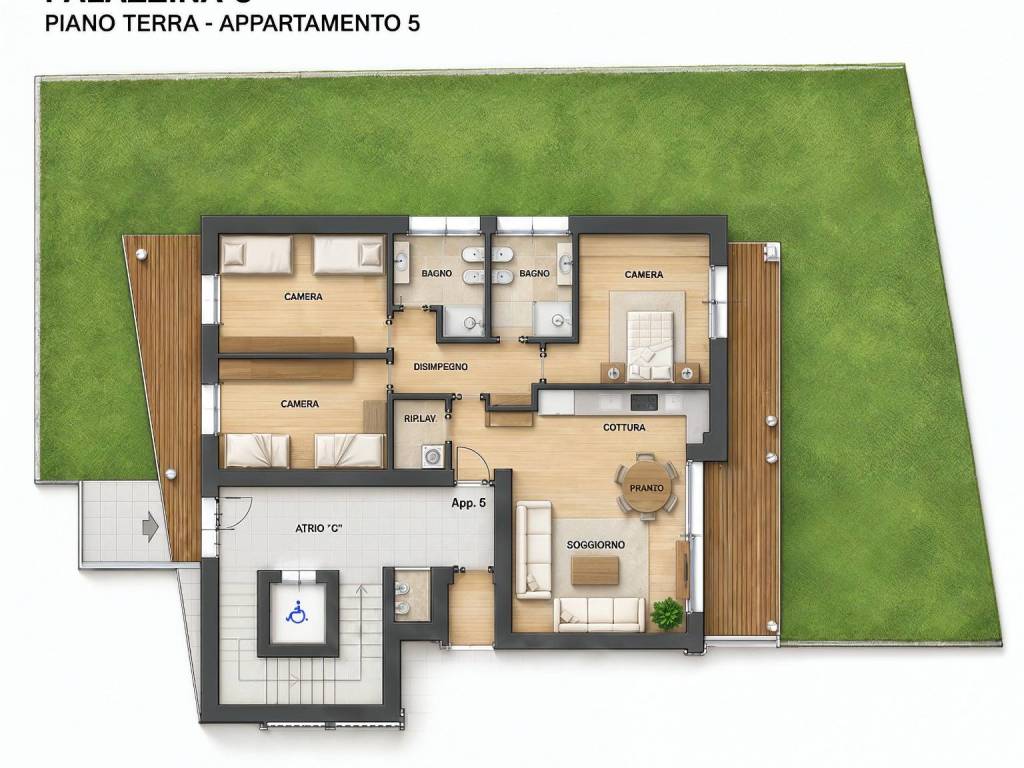 appartamento in vendita a Garbagnate Monastero
