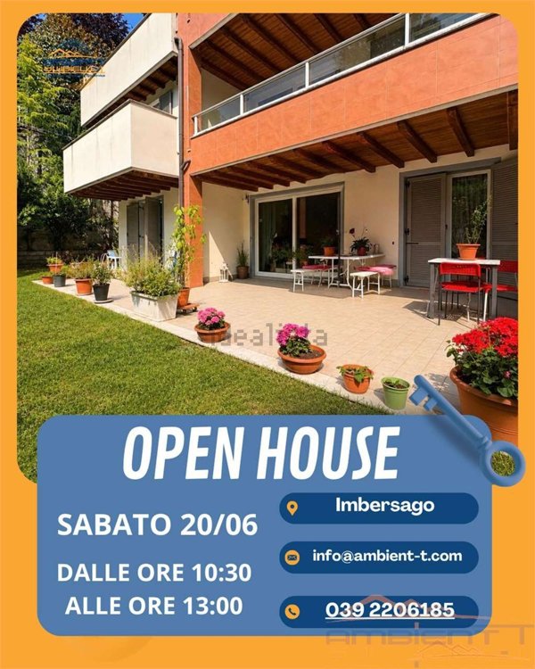 appartamento in vendita ad Imbersago
