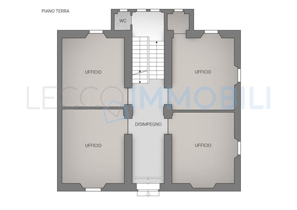 ufficio in vendita a Lecco in zona Corso Promessi Sposi