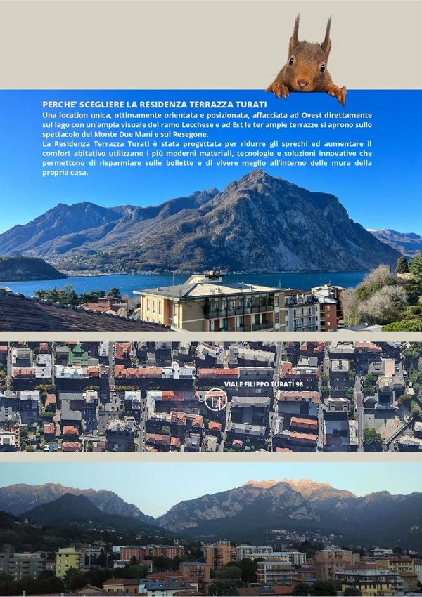 appartamento in vendita a Lecco in zona Viale Turati
