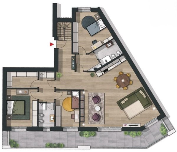 appartamento in vendita a Lecco in zona Acquate