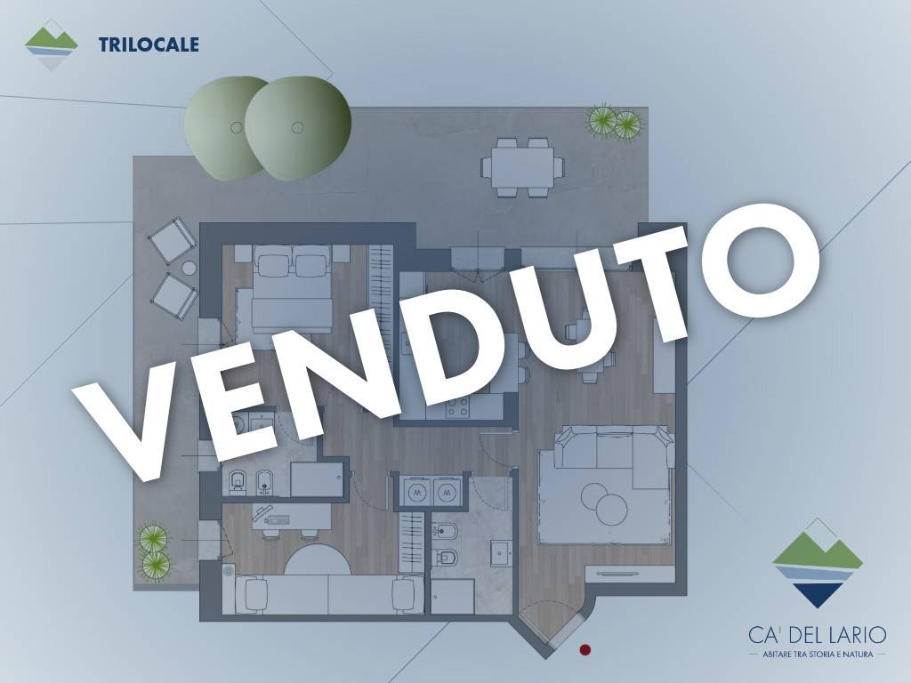 appartamento in vendita a Lecco in zona Germanedo